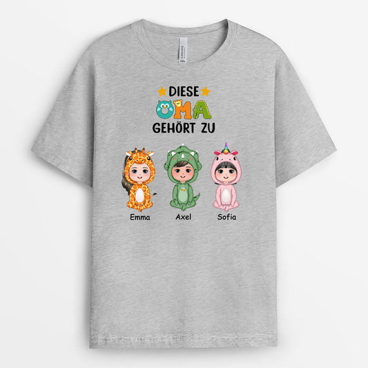 0792AGE2 Personalisierte Geschenke T Shirt Saurus Kinder Enkelkinder Mama Oma_141d99f2 faae 45a4 a574 bb406b2864ef