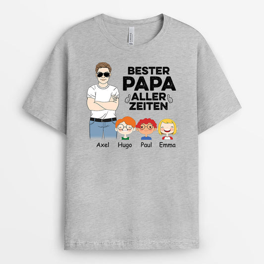 0826AGE2 Personalisierte Geschenke T Shirt Kinder Enkel Papa Opa_29502dae 230f 41b2 87c8 05b06721cabf