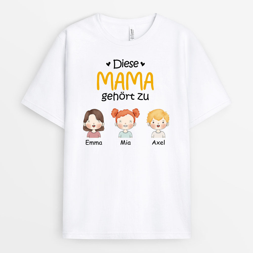 0827AGE1 Personalisierte Geschenke T Shirt Enkelkinder Kinder Oma Mama_680b86e9 a3c4 4524 901d 2747c3a2946c