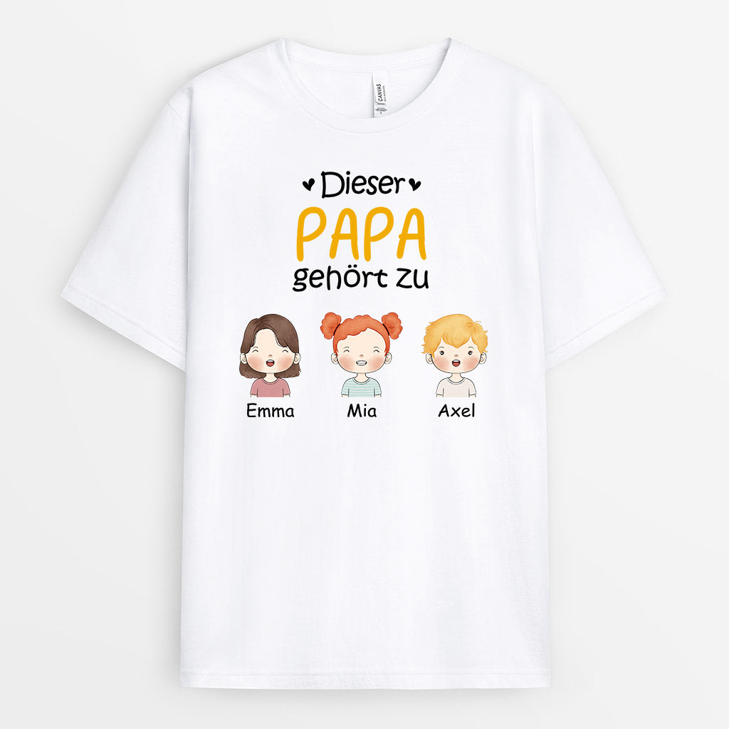 0827AGE1 Personalisierte Geschenke T Shirt Kinder Enkel Papa Opa_bc0cccf7 b9e2 4dcf 90fe 8bbb0839d530