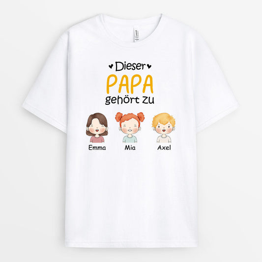 0827AGE1 Personalisierte Geschenke T Shirt Kinder Enkel Papa Opa_bc0cccf7 b9e2 4dcf 90fe 8bbb0839d530