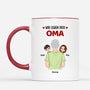 0830MGE2 Personalisierte Geschenke Tasse Kinder Enkel Mama Oma