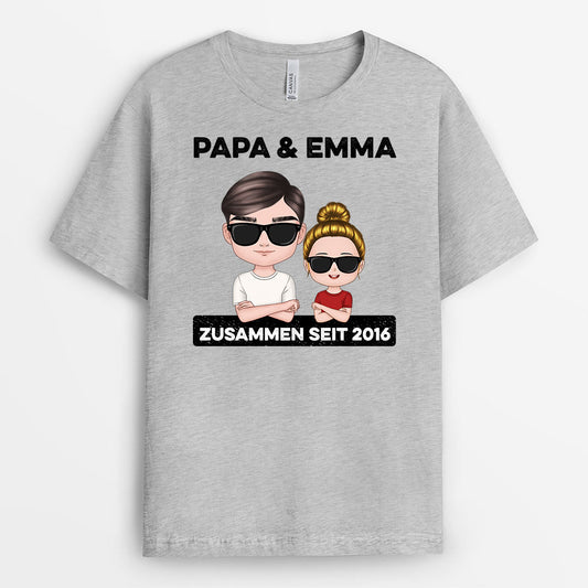 0832AGE1 Personalisierte Geschenke T Shirt Kinder Enkel Papa Opa_50d6336a 0396 4b6a b422 16024516e1a5