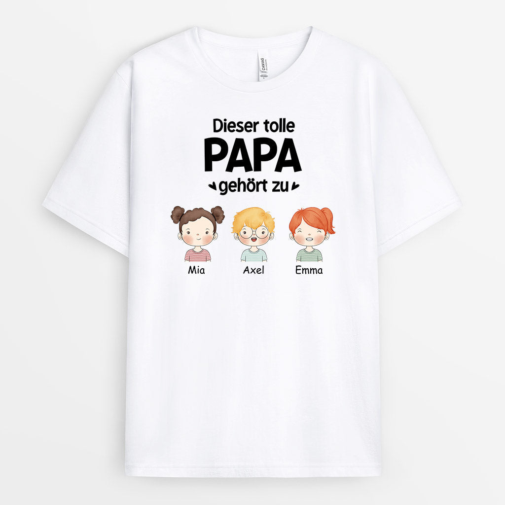 0840AGE1 Personalisierte Geschenke T Shirt Kinder Papa Opa_5923a3cd a0f9 4f9b abb3 4521e8b65473