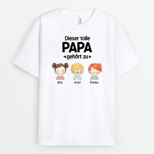 0840AGE1 Personalisierte Geschenke T Shirt Kinder Papa Opa_5923a3cd a0f9 4f9b abb3 4521e8b65473