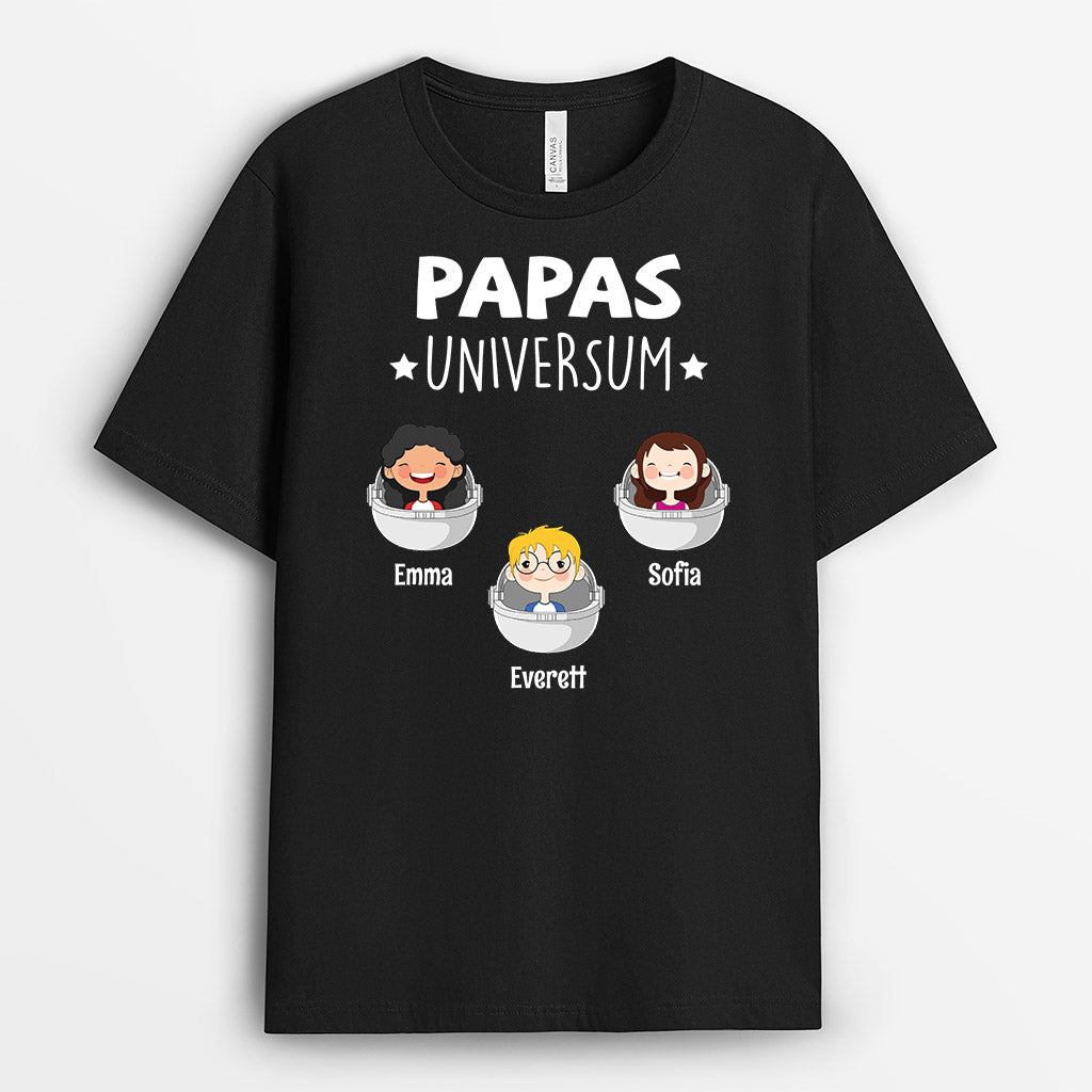 0855AGE1 Personalisierte Geschenke T Shirt Universum Papa Opa_58c8c1ad 832d 47a8 b633 5460c5416de2