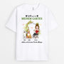 0873AGE1 Personalisierte Geschenke T Shirt Garten Hunde Hundeliebhaber Hundebesitzer