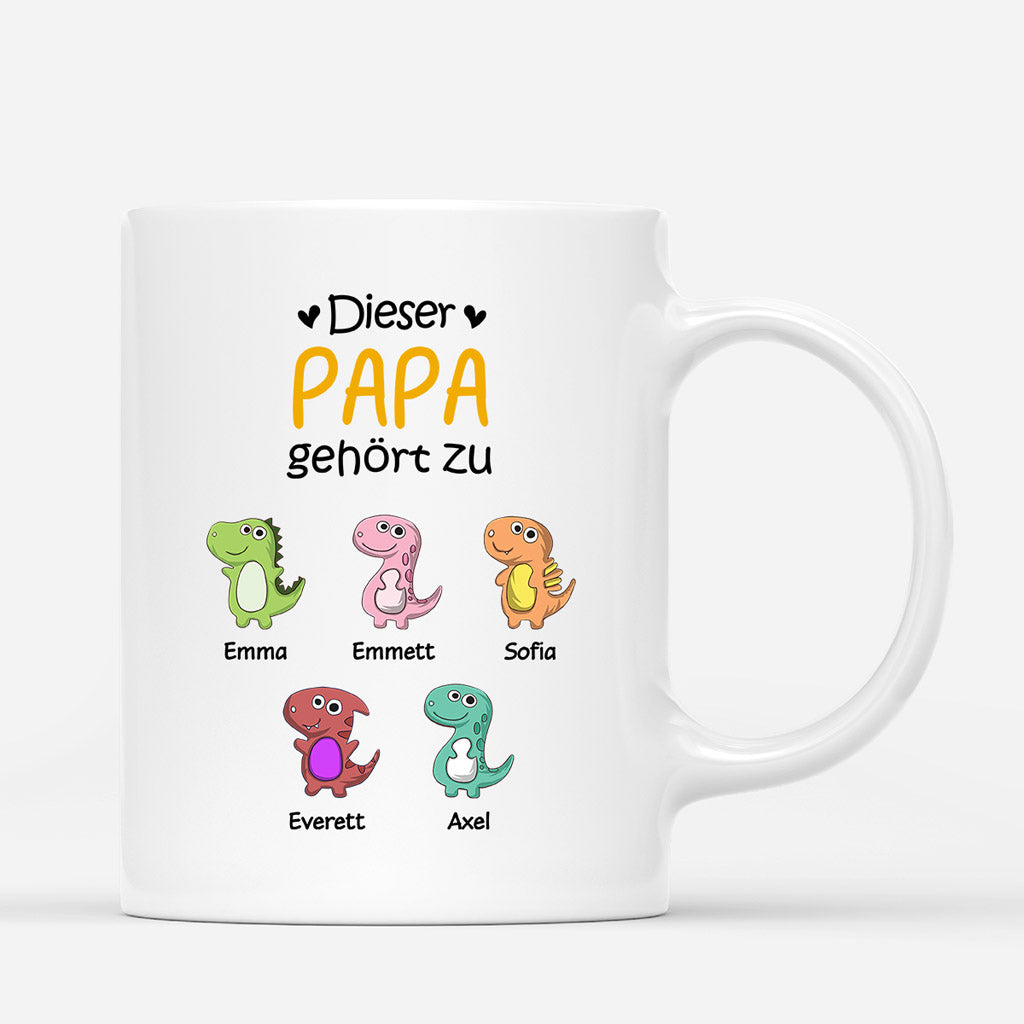 0879MGE1 Personalisierte Geschenke Tasse Kinder Enkelkinder Papa Opa_a5f734ef d3f9 466d a90f 783bee0c62e7