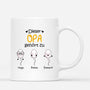 0885MGE3 Personalisierte Geschenke Tasse Kinder Enkelkinder Papa Opa