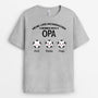 0894AGE2 Personalisierte Geschenke T Shirt Spieler Kinder Enkelkinder Papa Opa