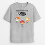 0897AGE2 Personalisierte Geschenke T Shirt Grund Kinder Enkelkind Mama Oma