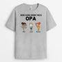 0906AGE2 Personalisierte Geschenke T Shirt Gang Papa Opa