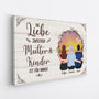 0918CGE2 Personalisierte Geschenke Leinwand Kinder Enkelkinder Mama Oma